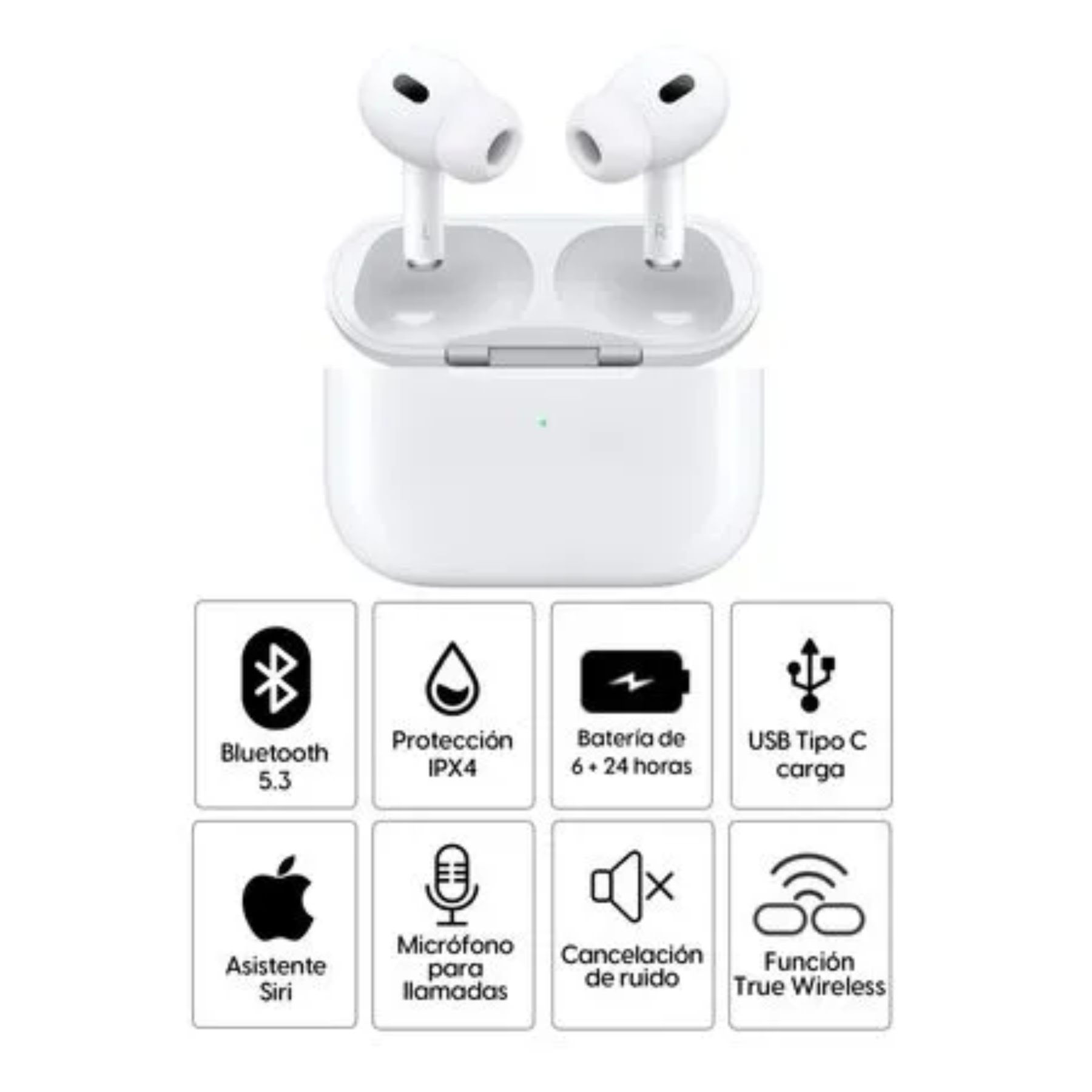 Airpods Pro 5 Audifonos Bluetooth